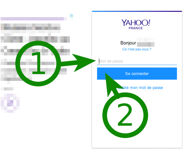 mot de passe yahoo