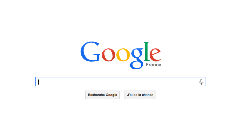 Moteur recherche google