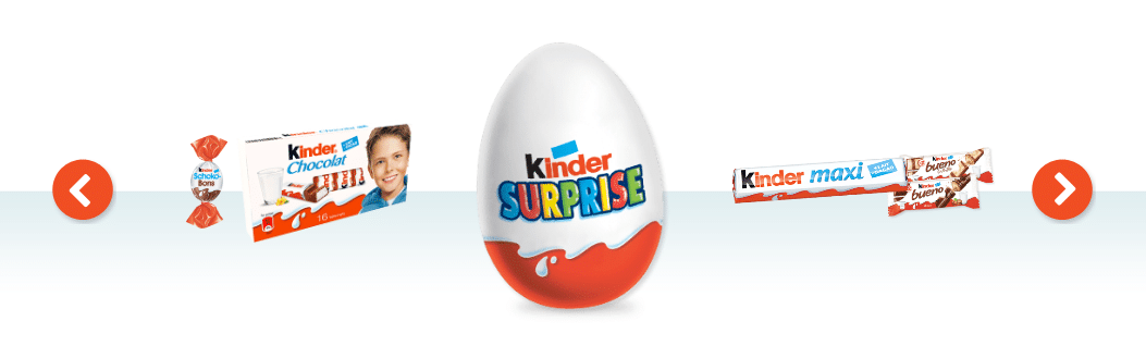 Produits Kinder