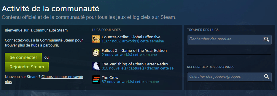 communauté Steam