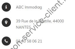 coordonnées de contact de ABC Immodiag