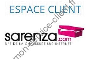 Sarenza mon compte - Espace Client