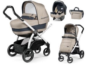 Exemple de poussettes vendues par la marque Peg Perego