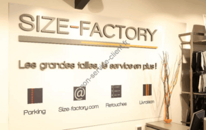 magasin size factory