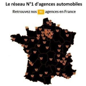 Carte et liste des agences Ewigo