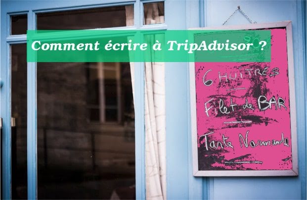 Image illustrant le contact avec TripAdvisor