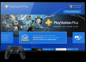 Aperçu du site web Playstation